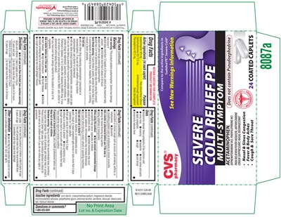Product Label (05 1245 Severe Cold Relief 24c Bx)